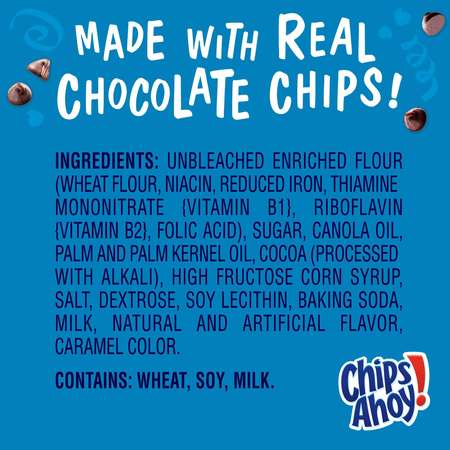 Chips Ahoy! 3.5 oz. Ca\R\N Mini GoPak, PK12 04460